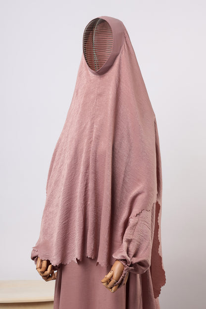 JUBAH MARWA DUSTY ROSE