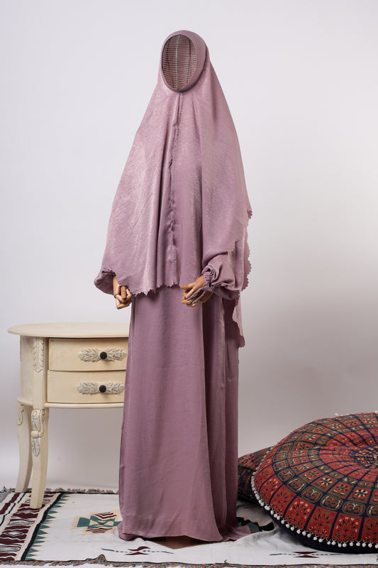 JUBAH MARWA DUSTY PURPLE