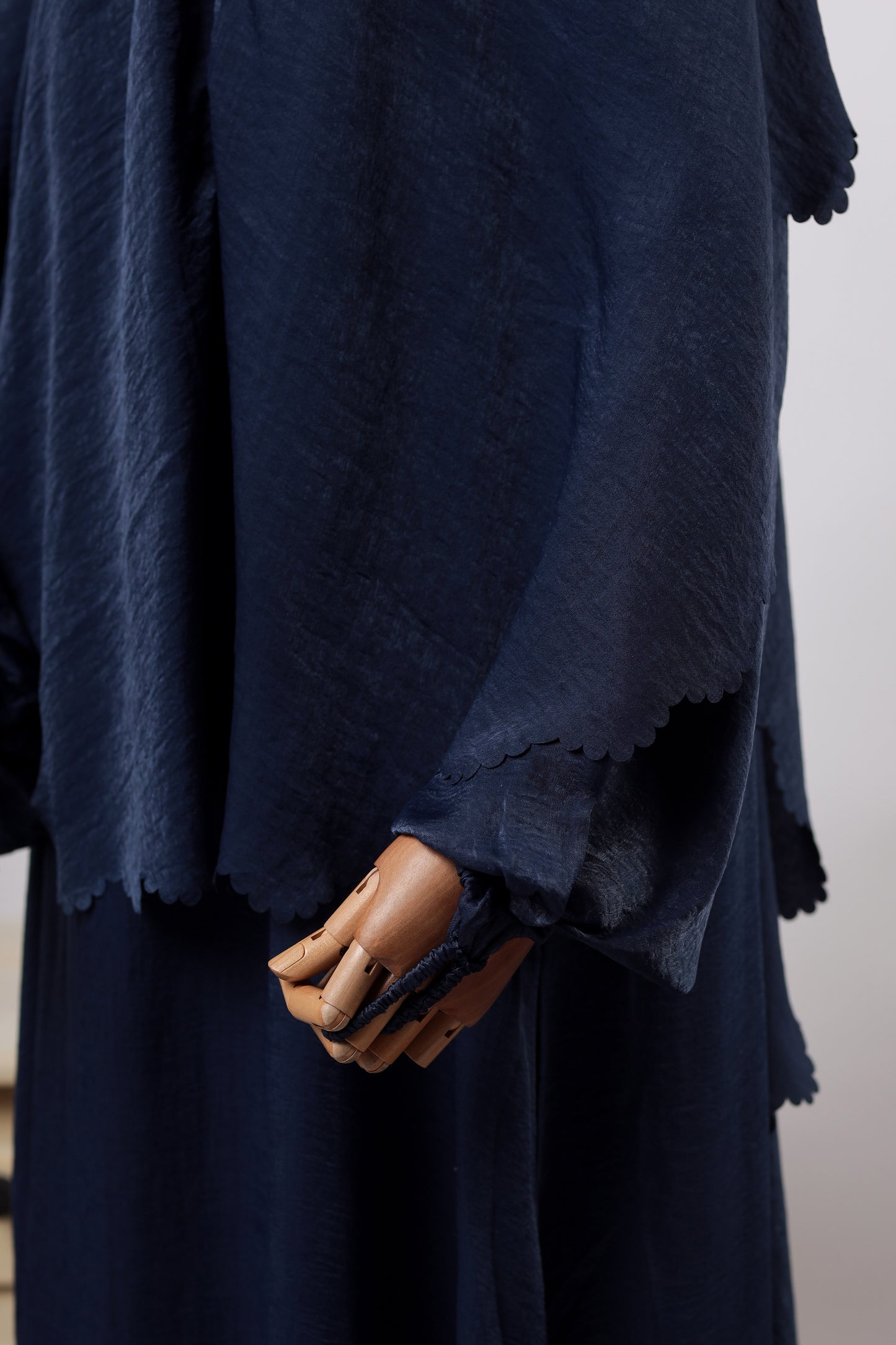 JUBAH MARWA NAVY BLUE