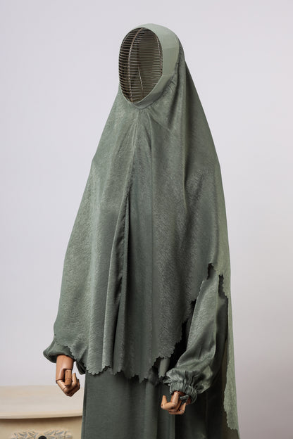 JUBAH MARWA SAGE GREEN