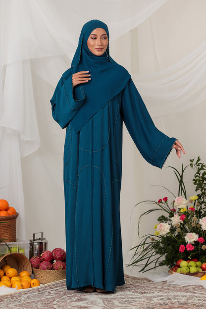 PETRA ABAYA TEAL BLUE