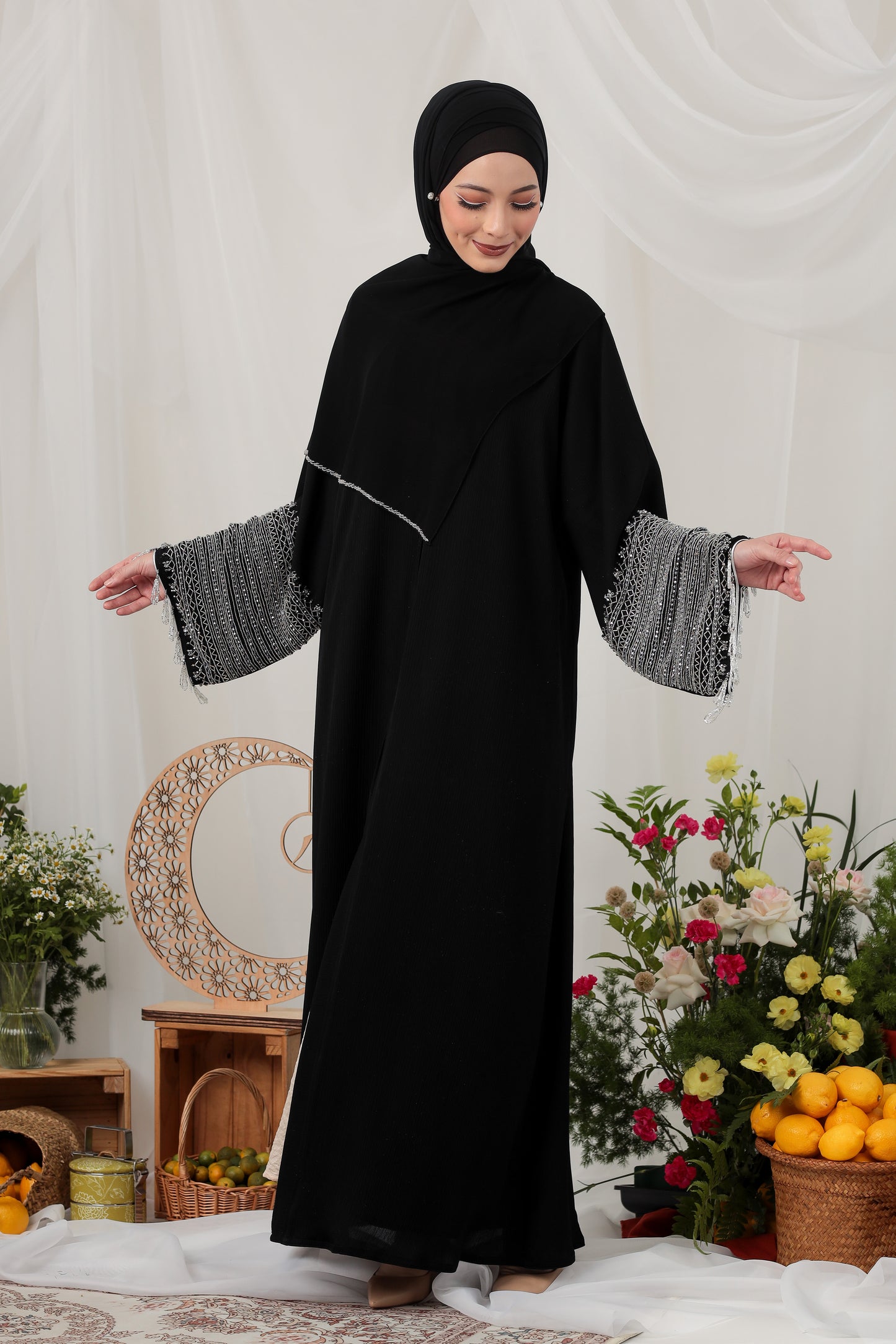 JAZEERA ABAYA BLACK