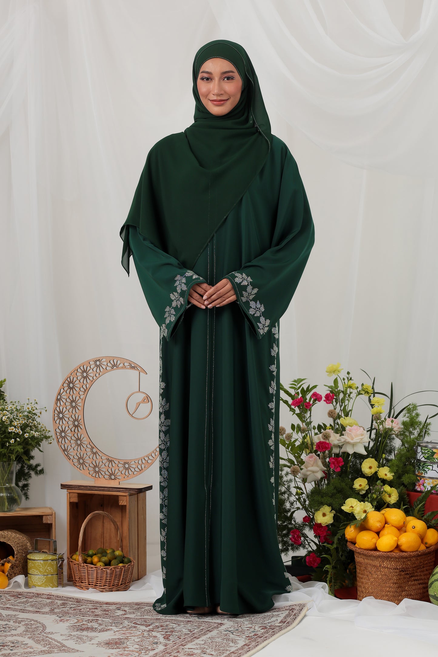 JAWHARA ABAYA EMERALD