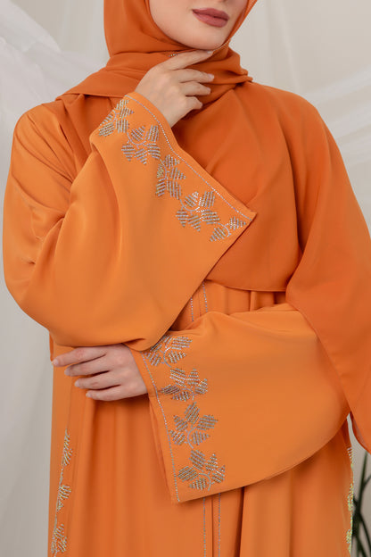 JAWHARA ABAYA ORANGE