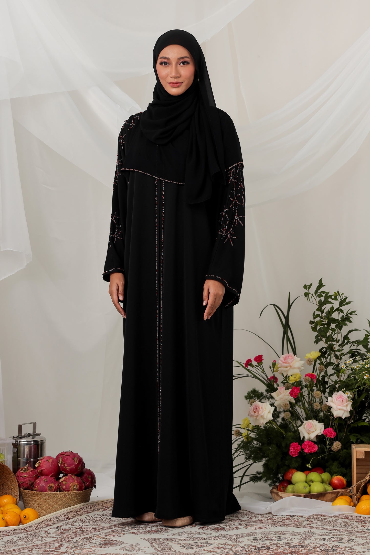 ENDRA ABAYA BLACK