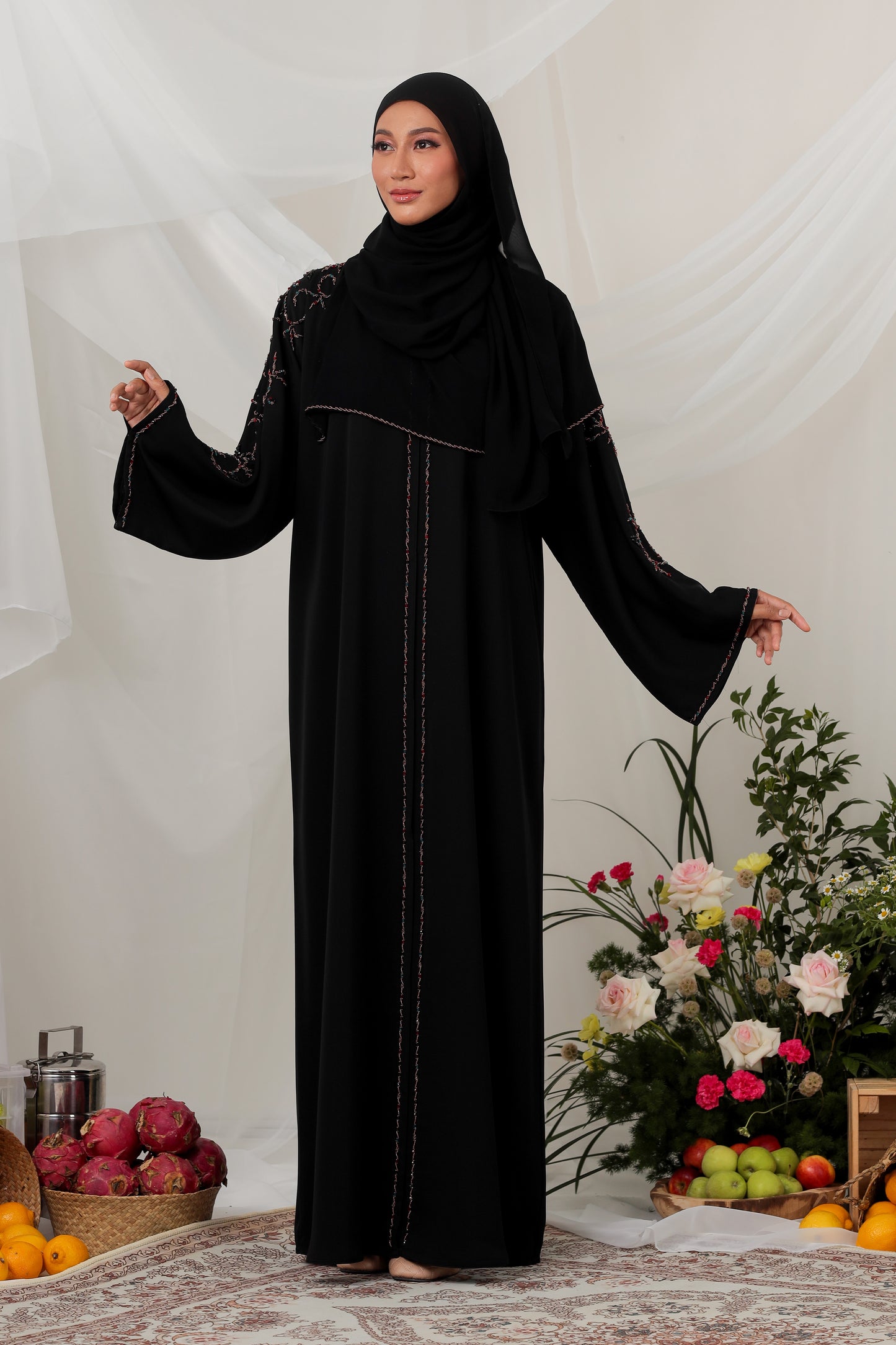 ENDRA ABAYA BLACK