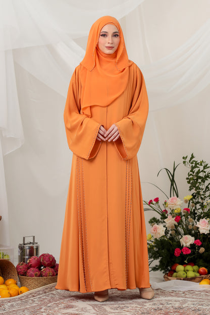 KABEERA ABAYA ORANGE