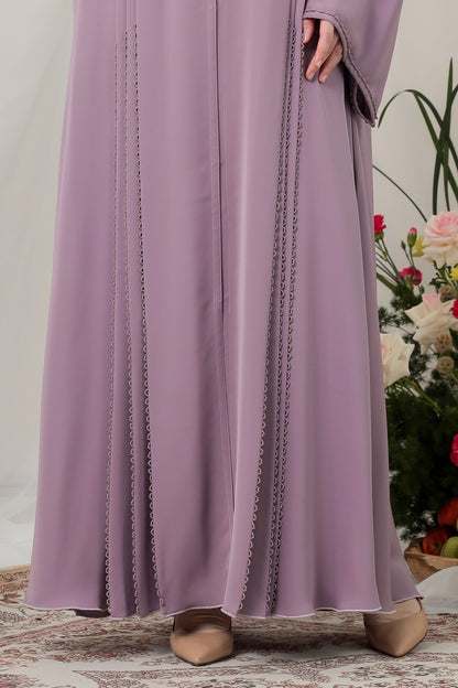 KABEERA ABAYA DUSTY PURPLE