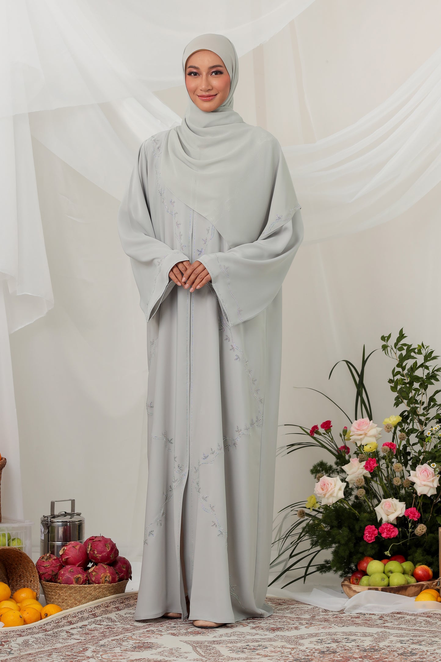 ODELIA ABAYA GREY