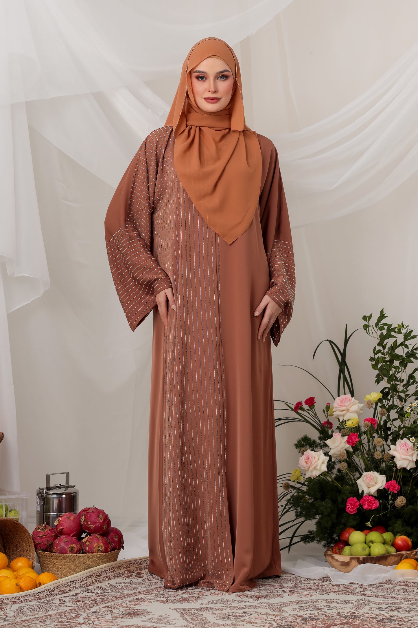 RHEA ABAYA BROWN