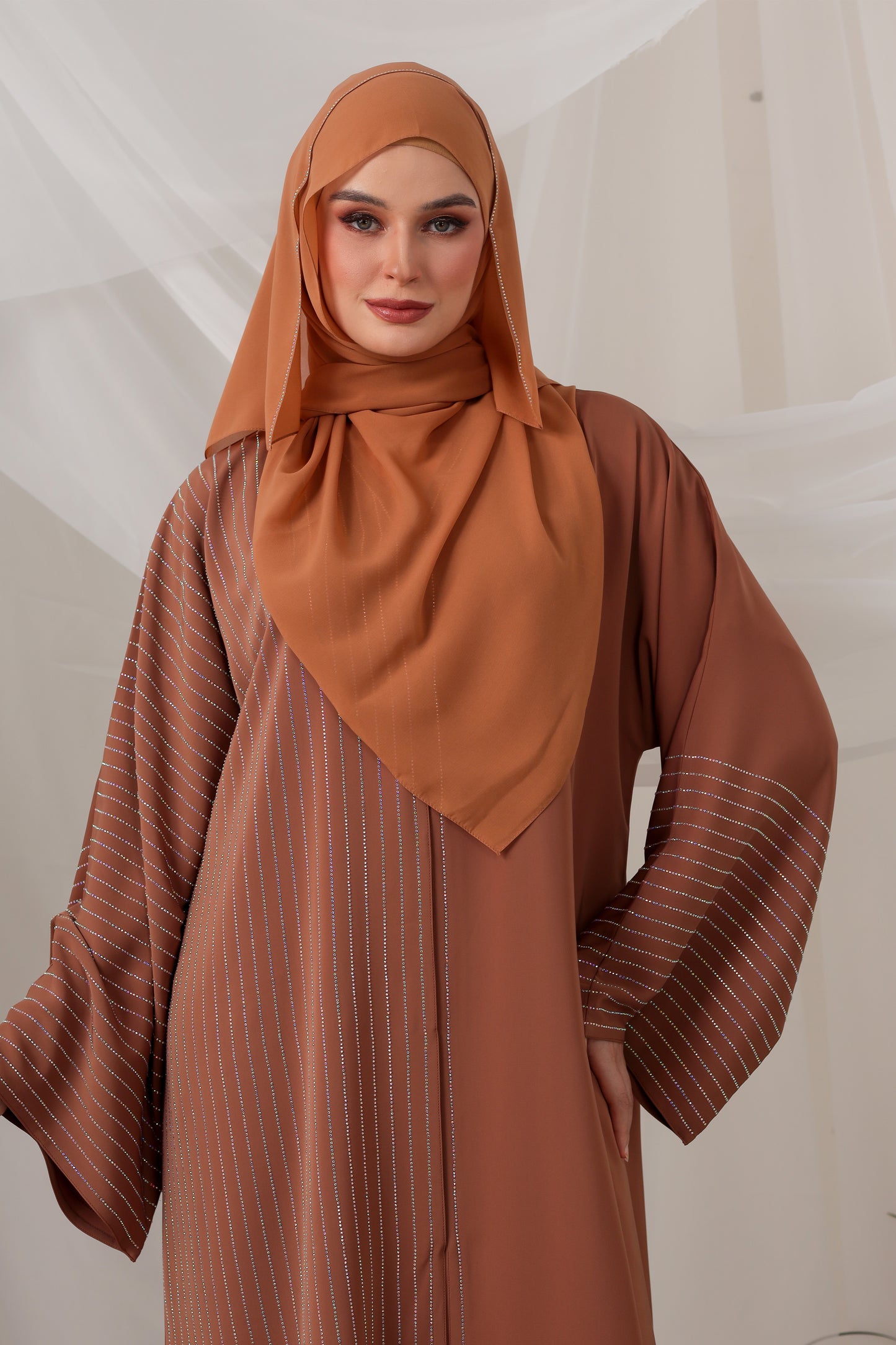 RHEA ABAYA BROWN