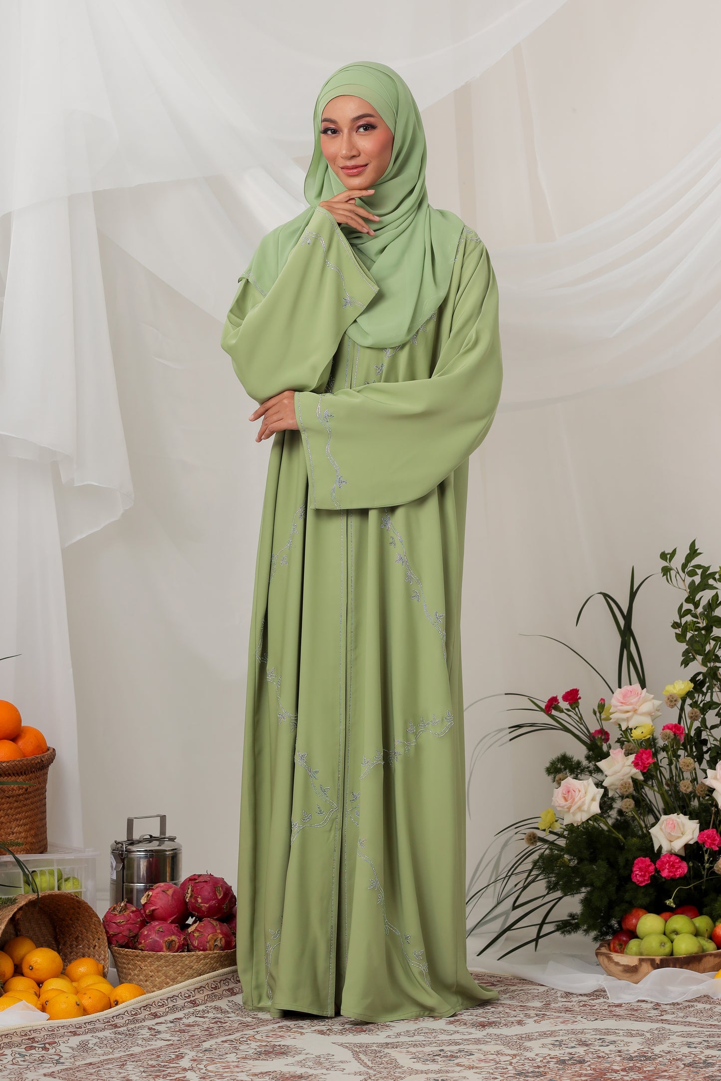 ODELIA ABAYA GREEN