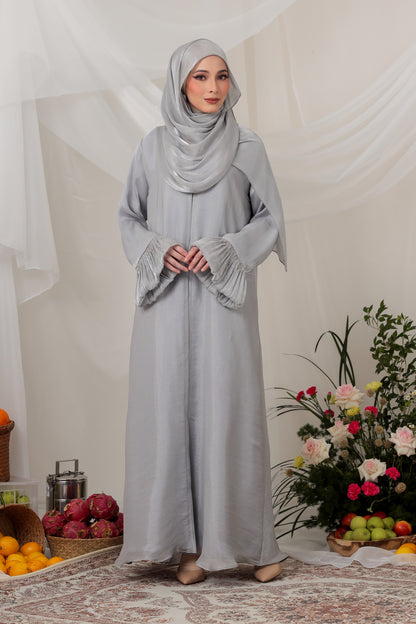 LAMEES ABAYA GREY