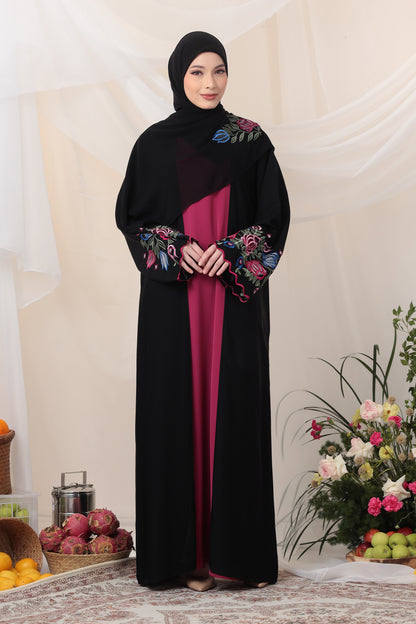 MELDA ABAYA BLACK