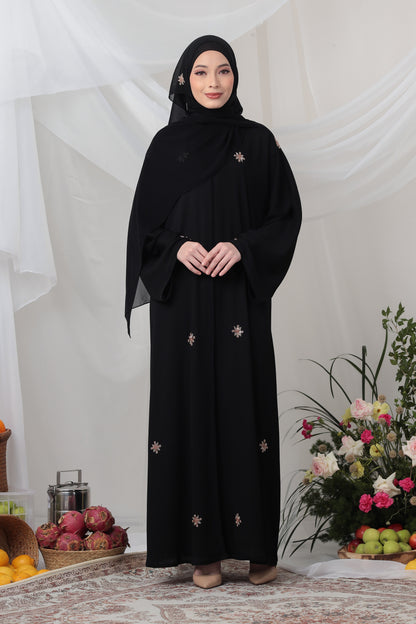 JUANI ABAYA BLACK