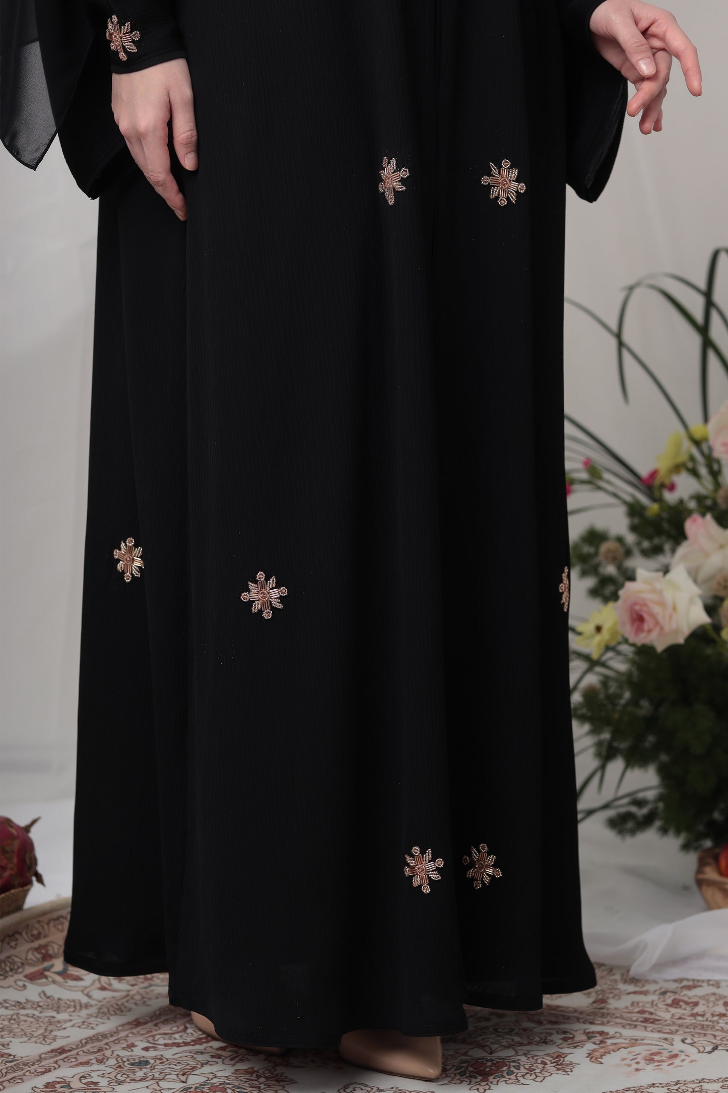 JUANI ABAYA BLACK