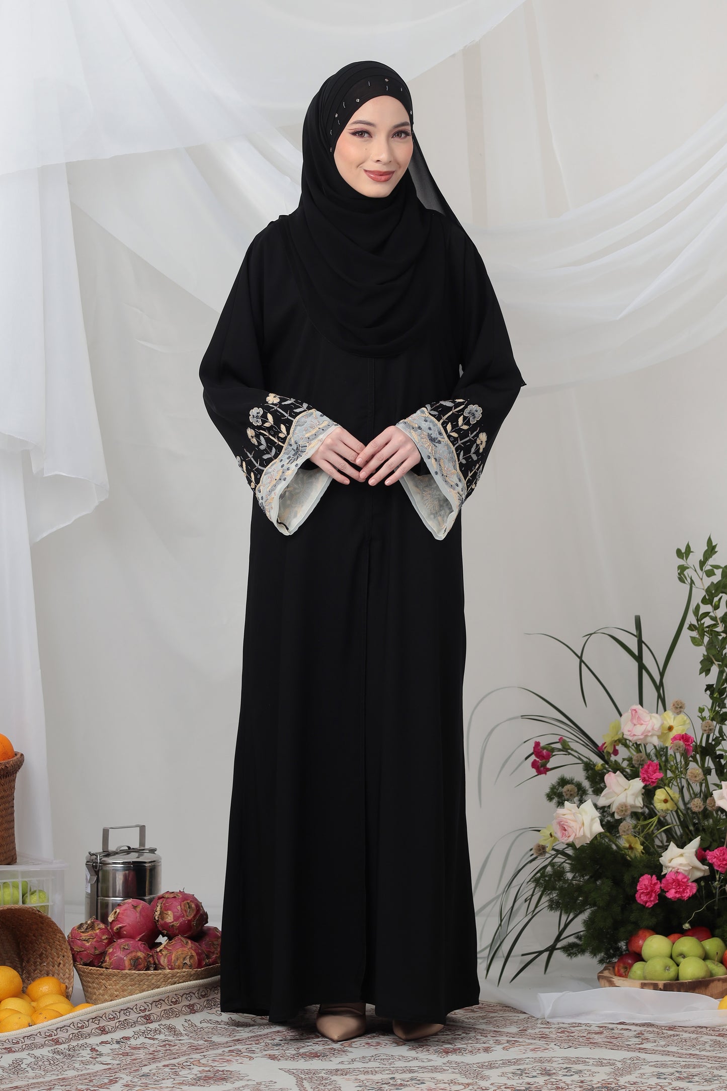 YASMEENA ABAYA BLACK