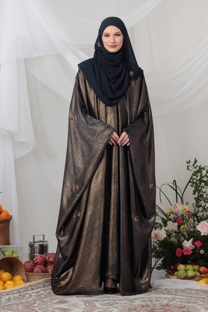 QAHEERA ABAYA BLUE