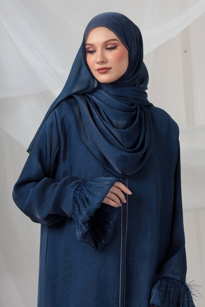 LAMEES ABAYA BLUE