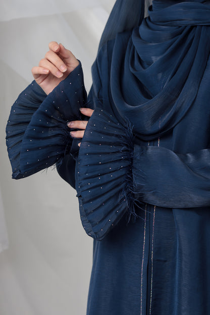 LAMEES ABAYA BLUE