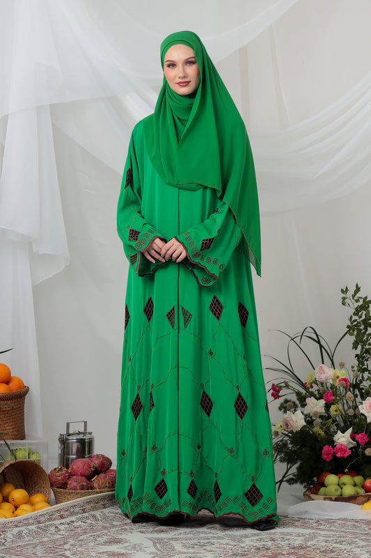 NASREEN ABAYA GREEN