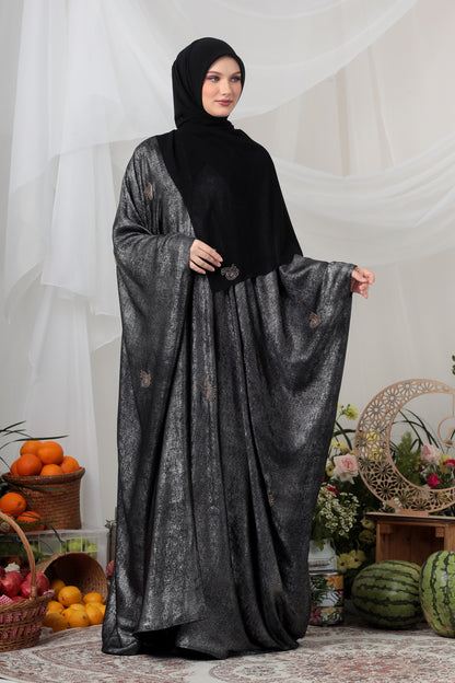 QAHEERA ABAYA BLACK