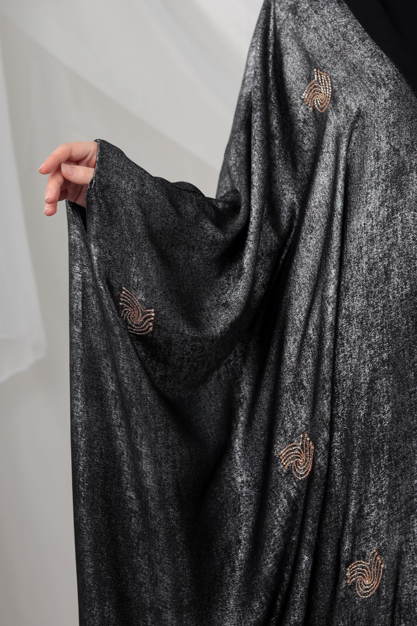 QAHEERA ABAYA BLACK