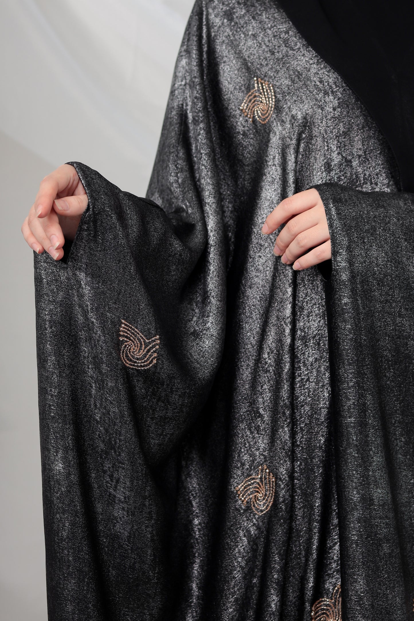 QAHEERA ABAYA BLACK