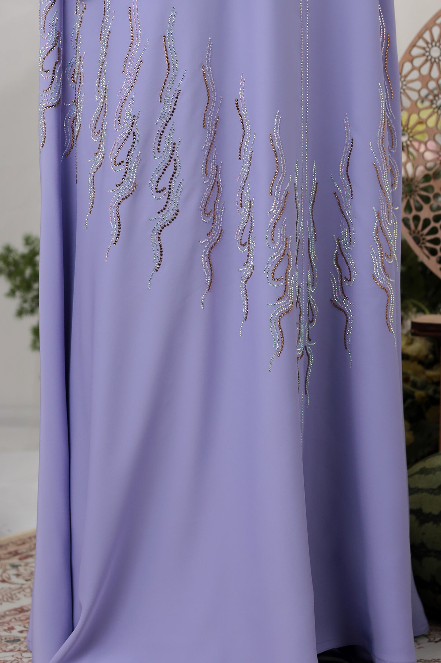 EIJAZ ABAYA LAVENDER