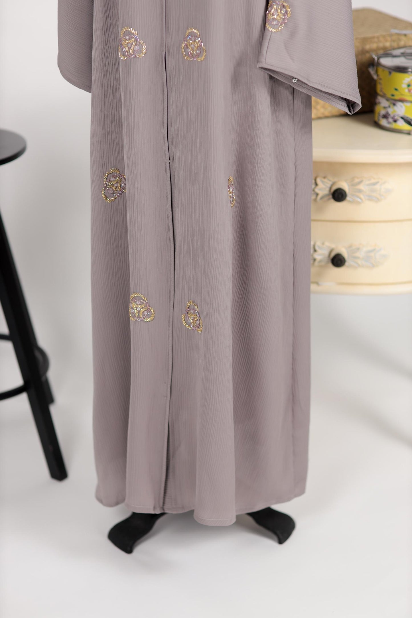 FELORA ABAYA DUSTY PURPLE