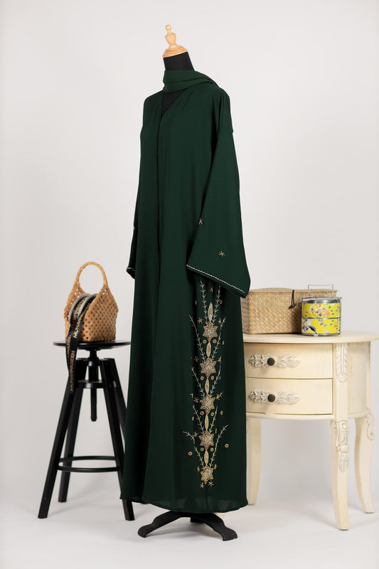 TYESHA ABAYA EMERALD GREEN