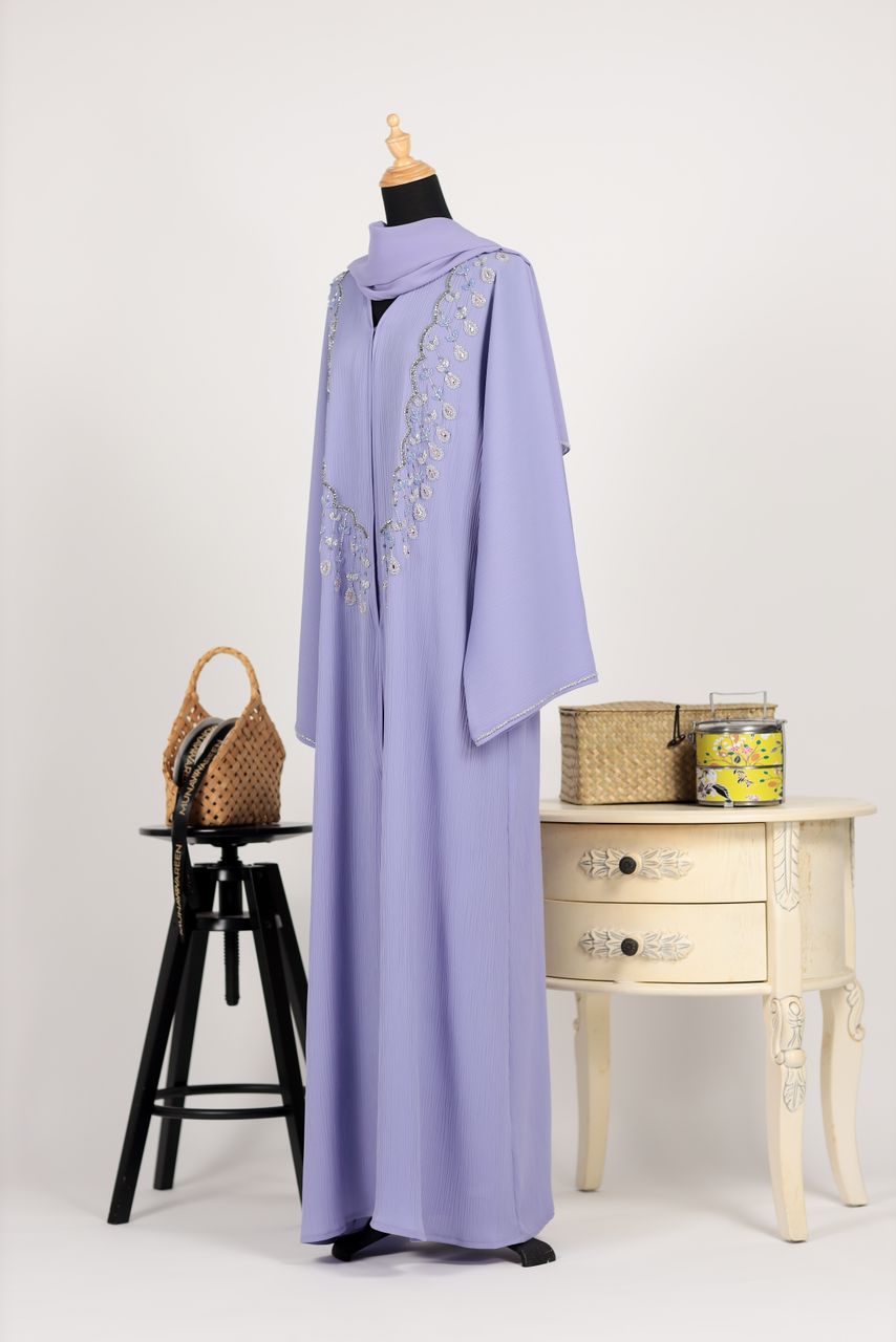 ZEYNA ABAYA LILAC