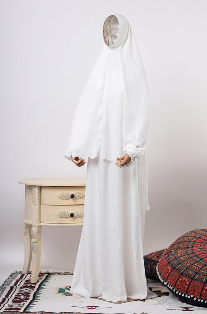 JUBAH MARWA WHITE