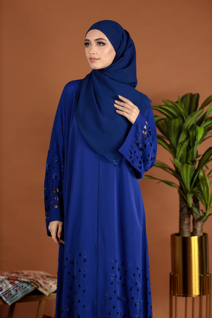 AMEENA ABAYA ROYAL BLUE