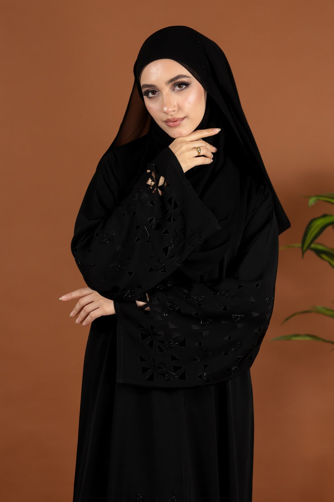 AMEENA ABAYA BLACK
