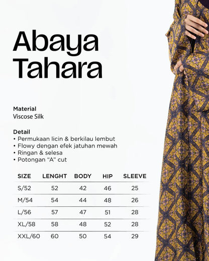 TAHARA ABAYA PURPLE