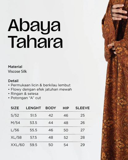 TAHARA ABAYA COPPER