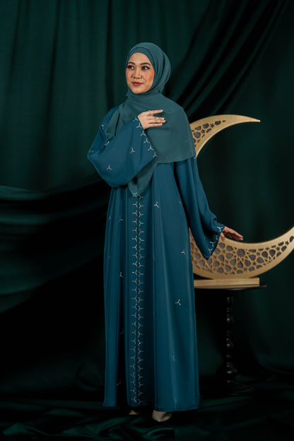 AILA ABAYA 2.0 TEAL GREEN