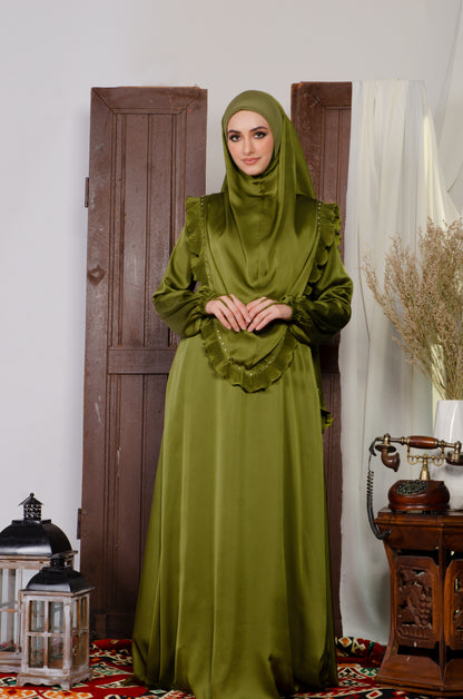 JUBAH HUMAIRA 2.0 OLIVE