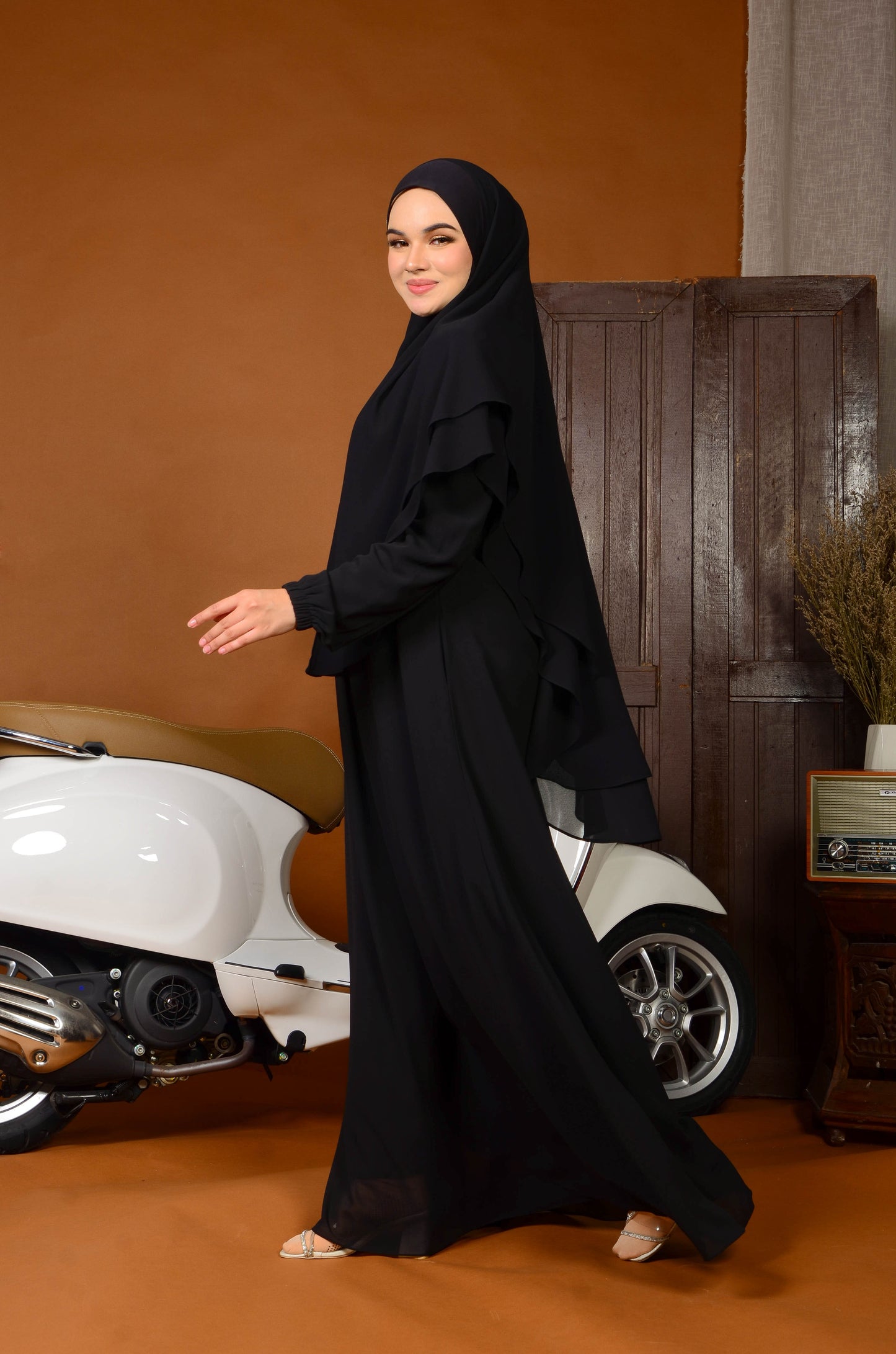 JUBAH FATEEMA BLACK