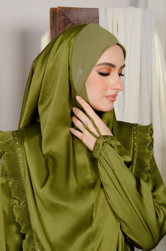 JUBAH HUMAIRA 2.0 OLIVE