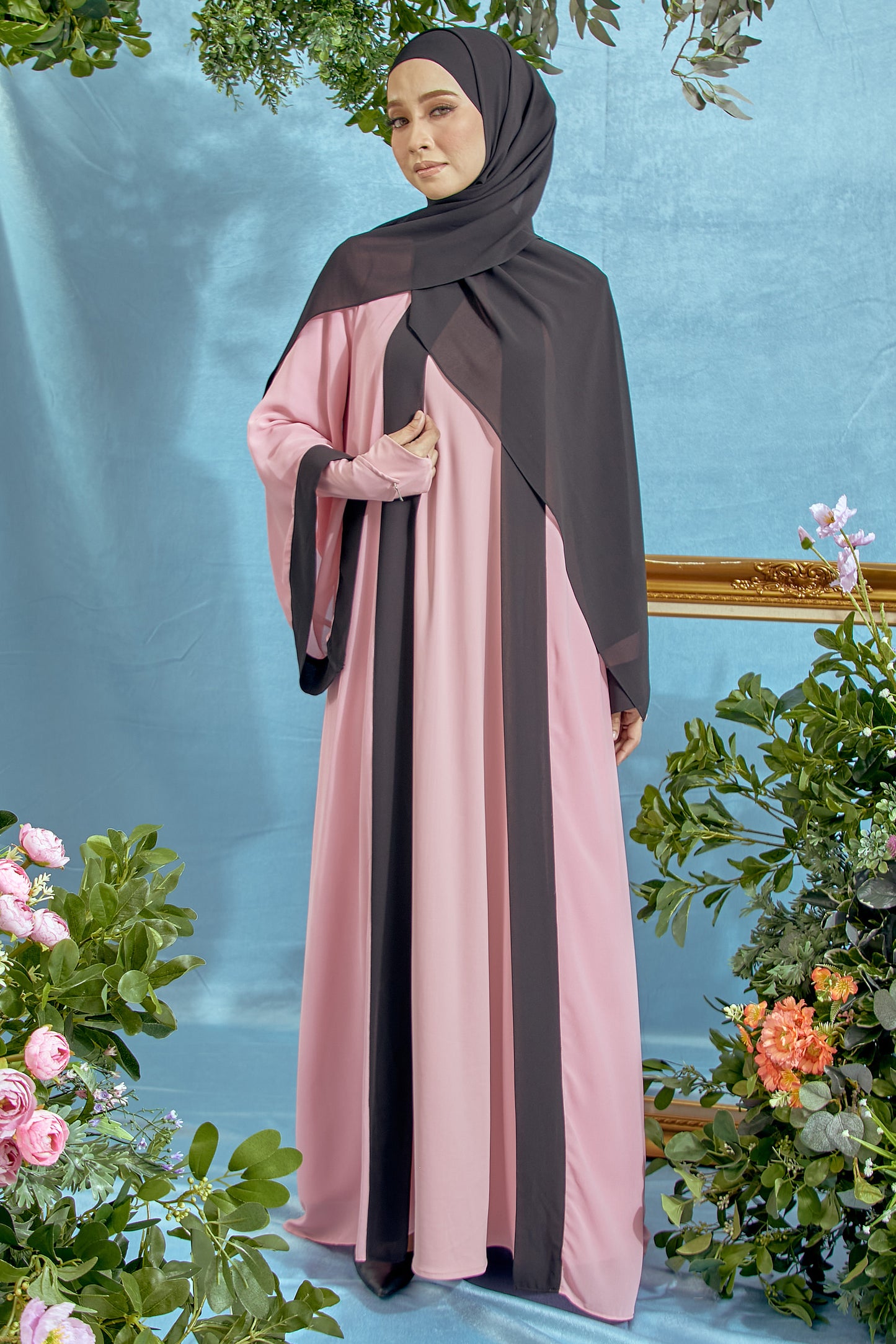 MAWADDAH ABAYA - PINK
