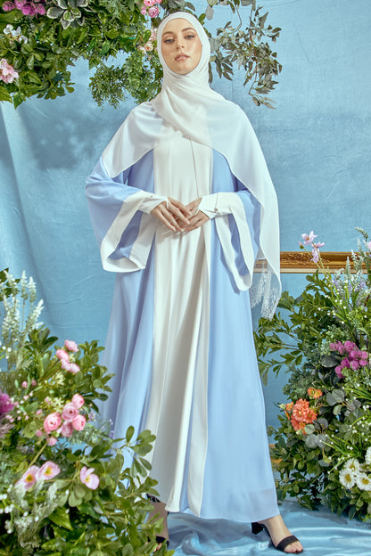 MAWADDAH ABAYA - LIGHT BLUE