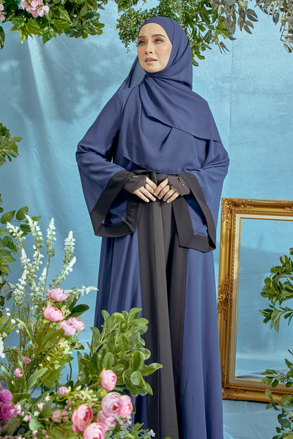 MAWADDAH ABAYA - DARK BLUE