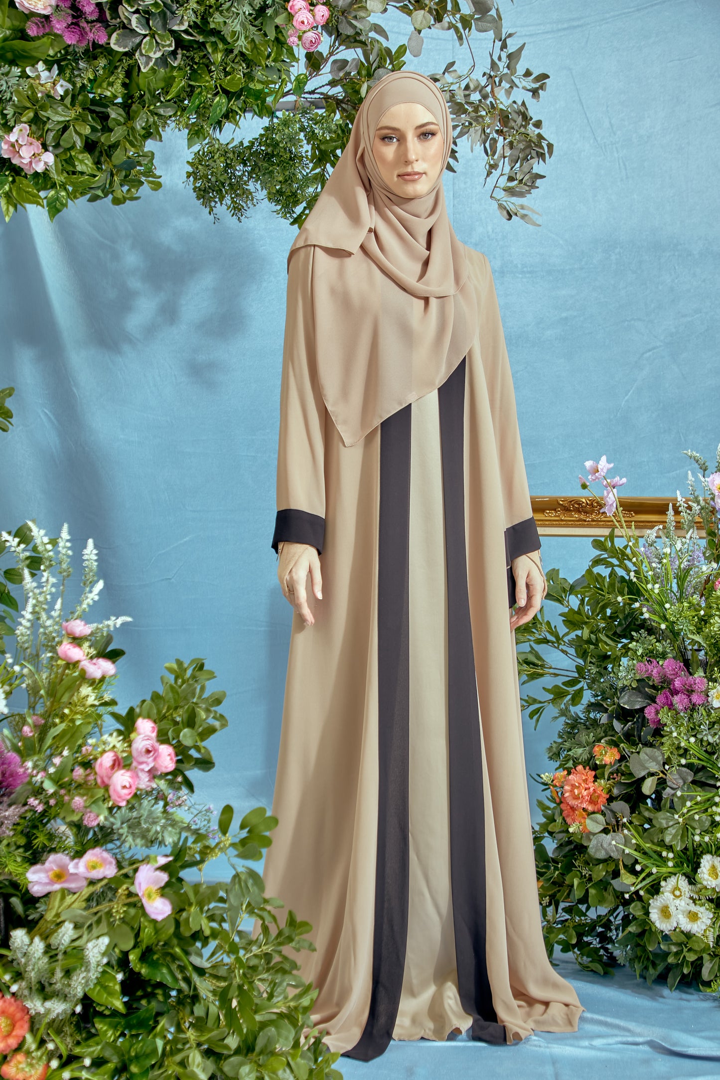 MAWADDAH ABAYA - BEIGE