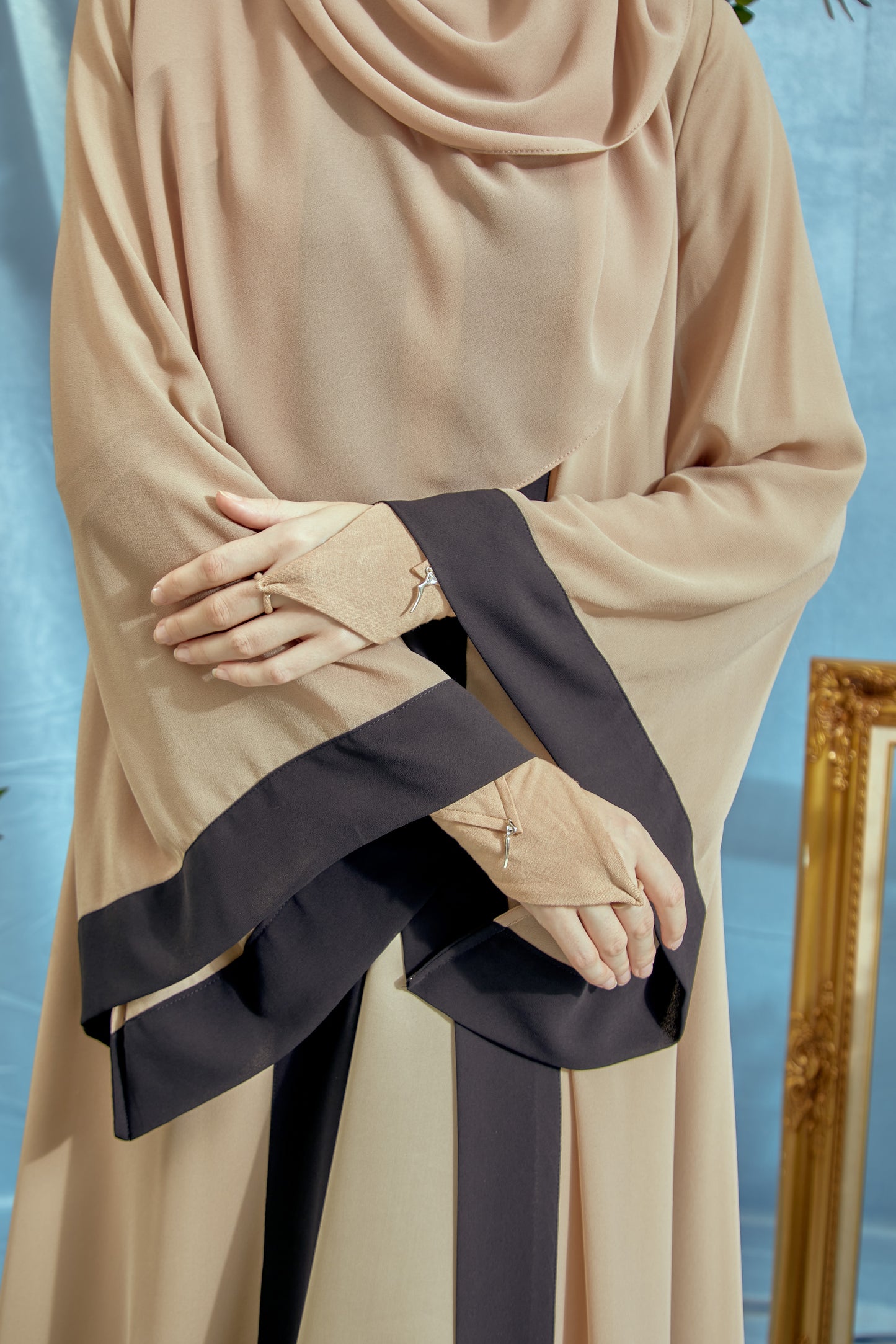 MAWADDAH ABAYA - BEIGE
