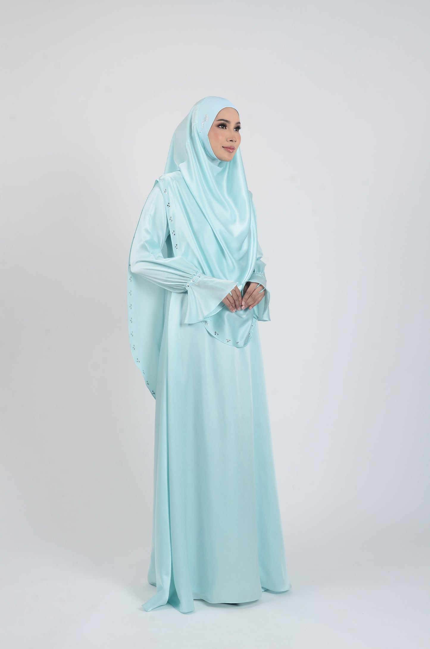 JUBAH NAJEEHA - LIGHT BLUE