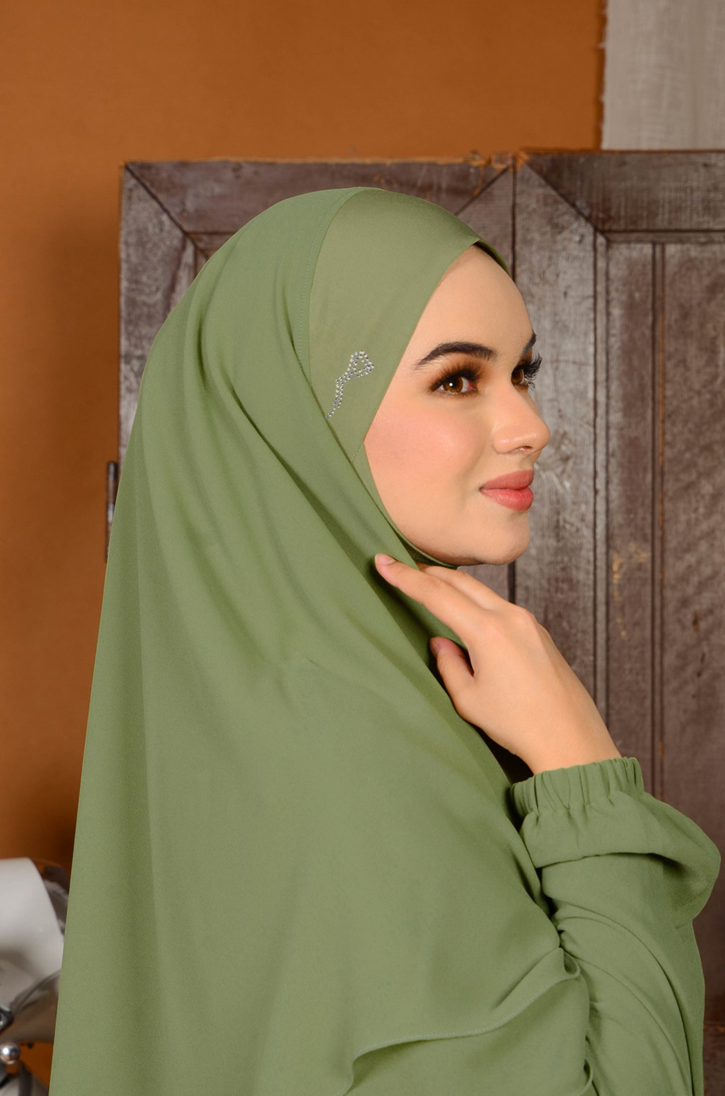 JUBAH FATEEMA APPLE GREEN